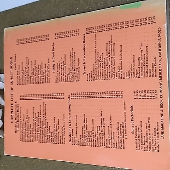 Vintage 1971 "The Dinner Party Cook Book"- A Sunset Book. - Picture 3 of 17